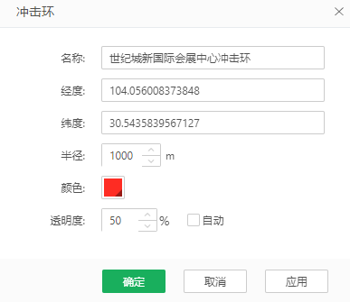 SceneImpactRingSetting